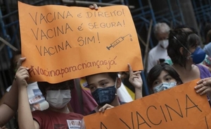 Diario HOY | Brasil inicia vacunación anticovid de niños de entre 5 y 11 años