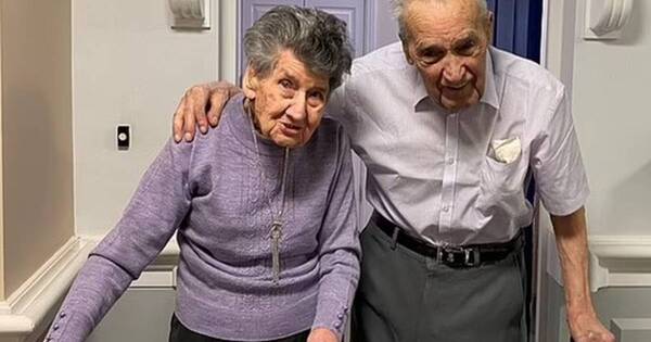 La Nación / La conmovedora historia de Ron y Joyce, la pareja casada más longeva de Gran Bretaña