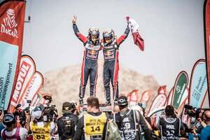 Nasser Al-Attiyah logra su cuarto título y Lafarja completa su segundo Dakar