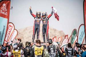 Nasser Al-Attiyah logra su cuarto título y Lafarja completa su segundo Dakar
