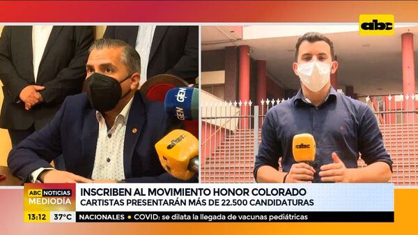 Inscriben el movimiento Honor Colorado en la Asociación Nacional Republicana - ABC Noticias - ABC Color