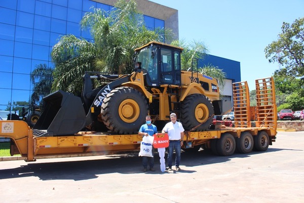 RG MÁQUINAS Y SERVICIOS S.A. adquirió una pala cargadora 956 SANY del GRUPO TIMBO