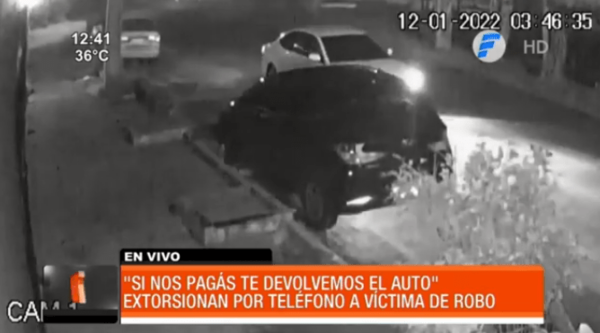Extorsionan por teléfono a víctima de robo | Telefuturo