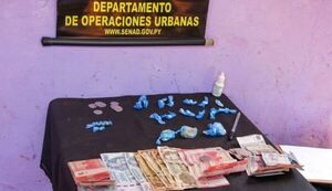 Detienen a traficantes de cocaína y crack en J. Agusto Saldívar