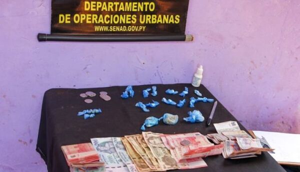 Detienen a traficantes de cocaína y crack en J. Agusto Saldívar