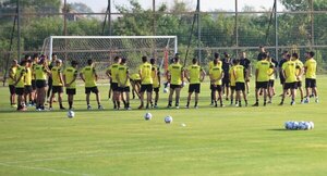 Los juveniles que Guaraní llevó a la pretemporada