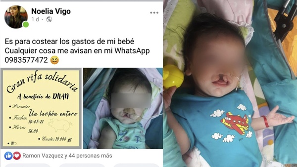 GRAN RIFA A BENEFICIO DE DILAN, BEBÉ DE TAN SÓLO 6 MESES DE EDAD - Itapúa Noticias