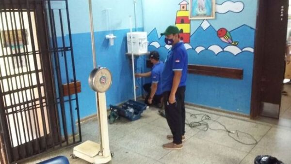 Amplían el pabellón de Pediatría del Hospital Regional de Pedro Juan Caballero