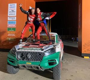 Lafarja y Arrieta logran culminar el Dakar de la mano de Puma Energy