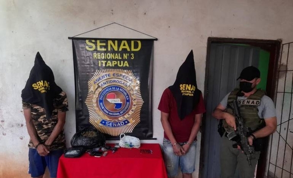 Diario HOY | Capturan a dos microtraficantes de drogas en Encarnación