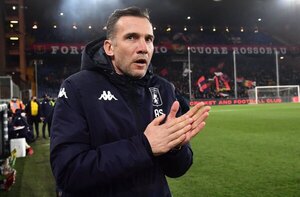 Shevchenko duró apenas dos meses como DT del Genoa