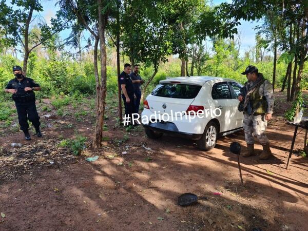 Policía halla abandonado en colonia indígena vehículo robado tras hecho de homicidio