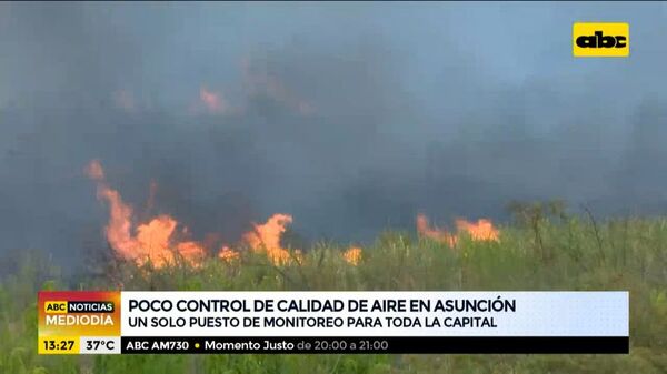 Poco control de calidad de aire en Asunción - ABC Noticias - ABC Color