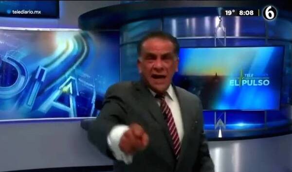 Crónica / Conductor de TV explotó contra los “antivacunas”: “¡bola de imbéciles!”