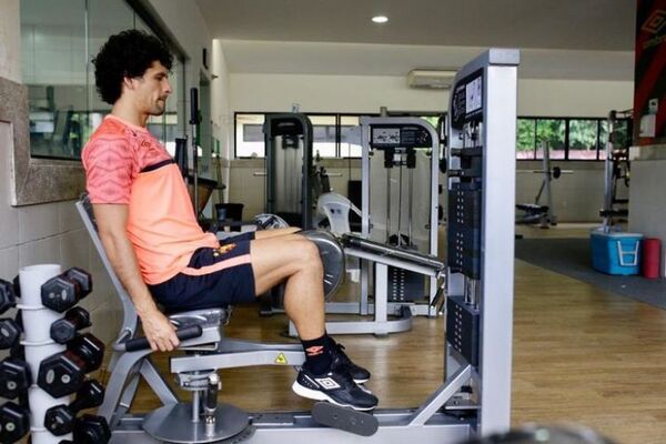 Blas Cáceres ya trabaja con el Sport Recife