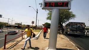 Domingo con temperatura máxima por encima de los 40º C | Noticias Paraguay