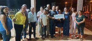 Vecinos de las calles más limpias y mejor decoradas de Choré recibieron sus premios - Nacionales - ABC Color