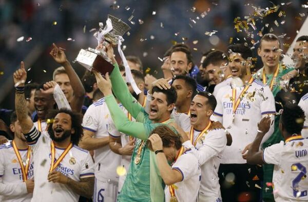 Real Madrid venció a Athletic Bilbao y se consagró campeón la Supercopa de España
