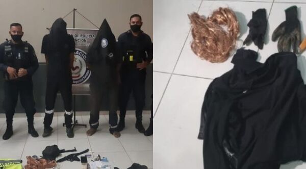 Un guardia de seguridad y su hermano, detenidos por robar cables en la Costanera