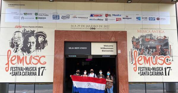 La Nación / Músicos paraguayos participan en festival de Santa Catarina