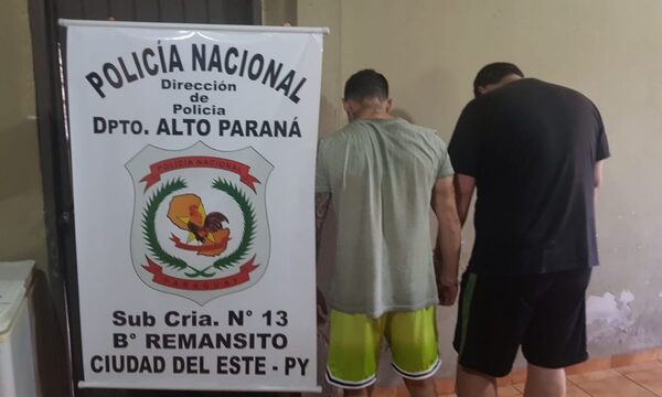 Dos jóvenes detenidos con parte de las remeras hurtadas de la casa del árbitro Carlos Paul Benítez – Diario TNPRESS