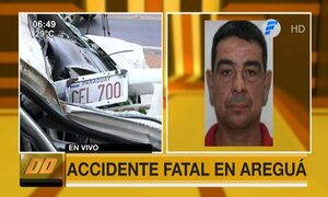 Accidente fatal en Areguá | Telefuturo