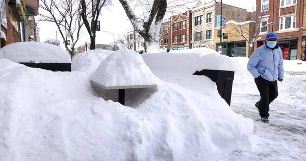 La Nación / Tormenta de nieve azota el este de Estados Unidos