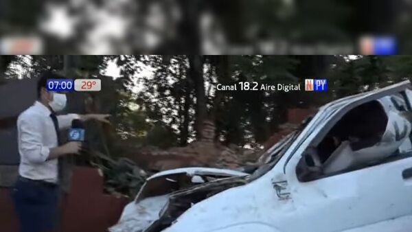 Brutal accidente: "Pensamos que esto solo pasa en películas"