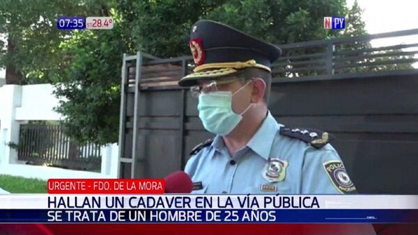 Encuentran muerto a joven que salió de la cárcel en Fernando de la Mora