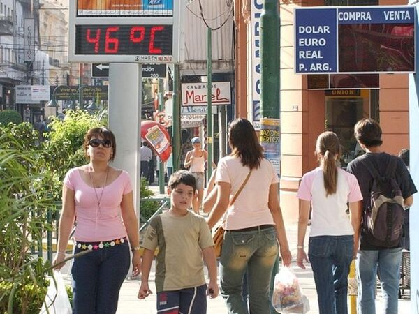 Asunción rompió récord histórico de temperatura más elevada en enero