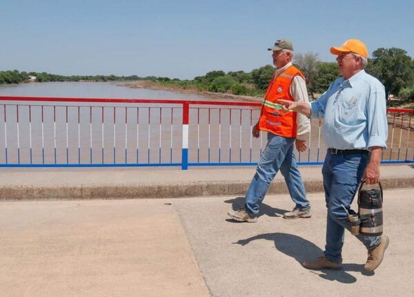 Refuerzo del muro demuestra efectividad durante primeras crecidas río del Pilcomayo