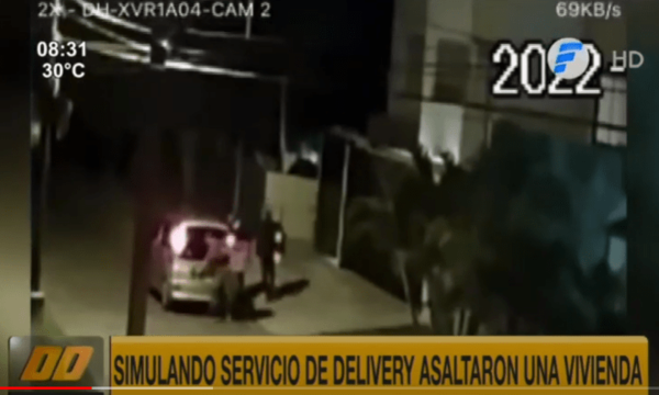 Simulando servicio de delivery asaltaron una vivienda | Telefuturo