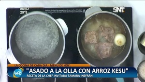 Cocina LMCD: Asado a la olla con arroz kesu - SNT