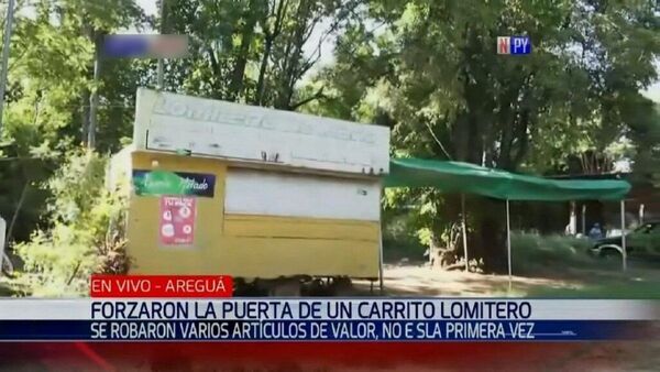 Carro lomitero es robado otra vez, luego de tres días en Areguá