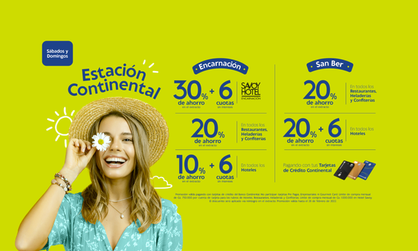 El verano es la Estación Continental y trae grandes beneficios