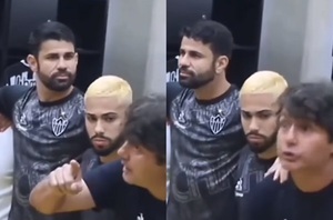Se viraliza video de desopilantes gestos de Diego Costa
