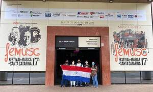 Músicos paraguayos participan en festival de Santa Catarina