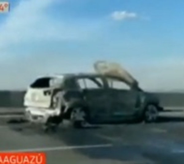 Humareda provoca accidente de tránsito en Caaguazú - Paraguay.com