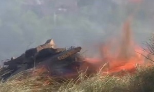 Costanera de Asunción: Humareda en zona de humedales - SNT