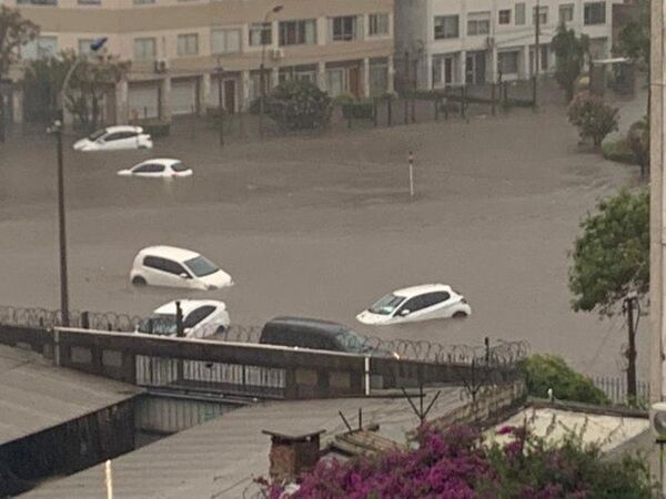 Montevideo, bajo agua