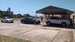 Casi nula concurrencia al vacunatorio de la Réplica de la Estación del Ferrocarril