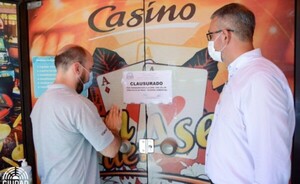 Clausuran casa de apuestas por falta de patente comercial