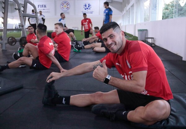 La primera imagen de José Florentín entrenando con la camiseta de Vélez