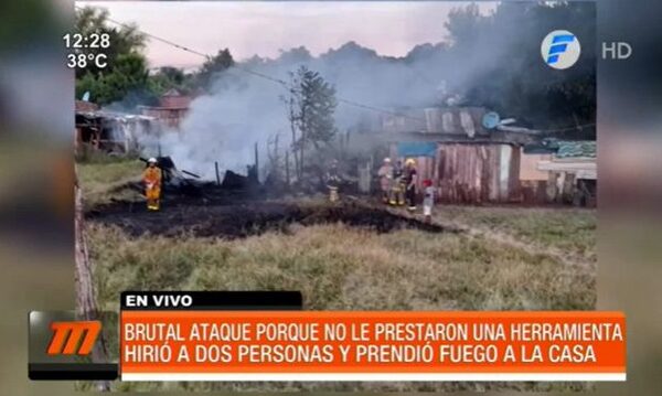 Atacó brutalmente a dos vecinos en Cambyretá | Telefuturo