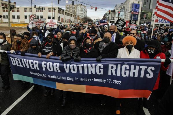 Familia de Luther King marcha para pedir al Senado de EEUU que proteja voto - Mundo - ABC Color