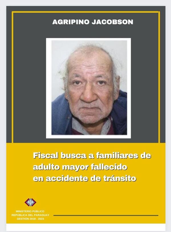 Buscan a familiares de un hombre cuyo cuerpo está en la morgue desde el año pasado - Nacionales - ABC Color