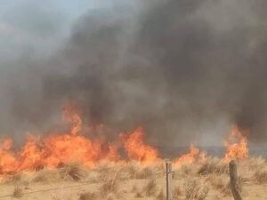 Voraz incendio amenaza San Miguel y algunos pobladores ya son evacuados