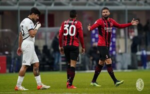 Milan fue sorprendido por el modesto Spezia