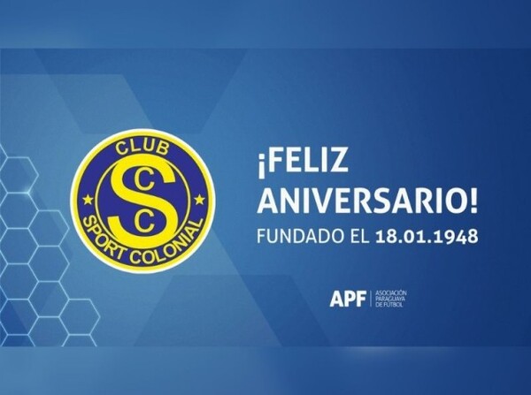 Sport Colonial llega a los 74 años - APF