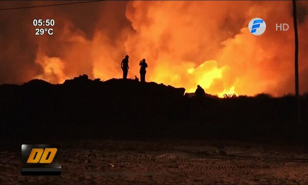 Incendio afectó a barrio cerrado de Luque | Telefuturo
